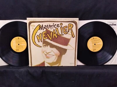 Maurice Chevalier This Is Maurice Chevalier 2 x vinyl LP RCA VPM-6055-1 1972 - Image 1 of 4