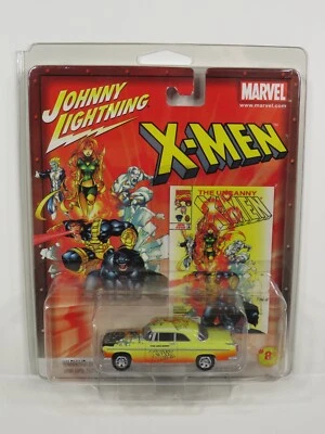 Brand NEW Release 1 Johnny Lightning Marvel # 8 Uncanny X-men '55 Chrysler C-300 - Image 1 of 2