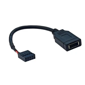 9Pin To Type E USB Cable USB2.0 9Pin to Type E Header Front Type C Connection - Afbeelding 1 van 8