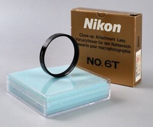 Nikon 62mm No. 6T Achromatic Close Up Lens - Excellent - in Original Box
