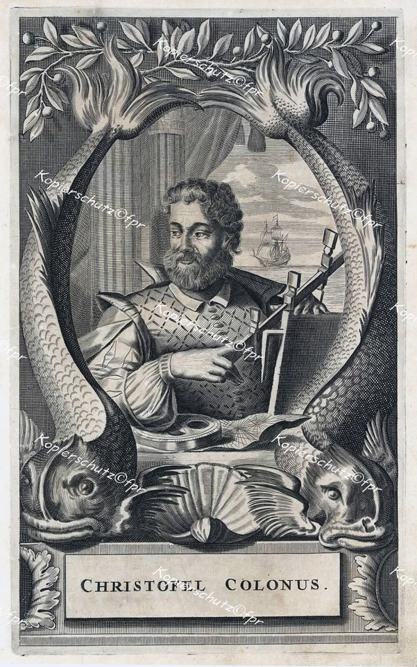 Christoph Kolumbus Entdecker Amerika Santa Maria Seefahrer Sextant Spanien Spain - Bild 1 von 1