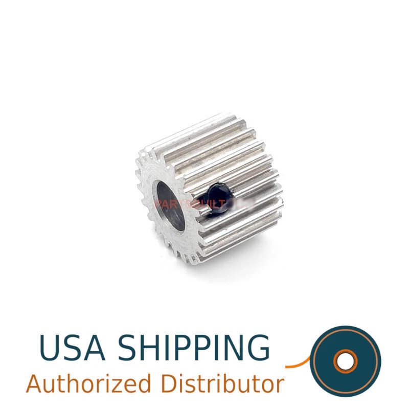 Engranaje de piñón de acero inoxidable para artillería Sidewinder X1, X2, E3D Titan Extrusora Foto 1 de 1