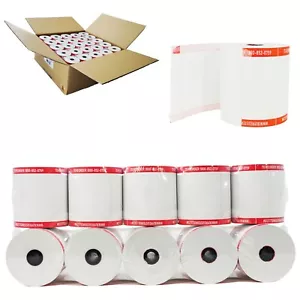 THERMAL PAPER RECEIPT ROLLS 3-1/8" X 273' THERMAL POS ROLLS 50 Rolls @50 GSM - Picture 1 of 9