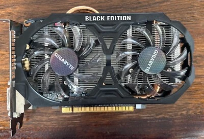 *GAMING* GIGABYTE Geforce GTX 750 Ti - BLACK EDITION - 2GB  - Image 1 of 2