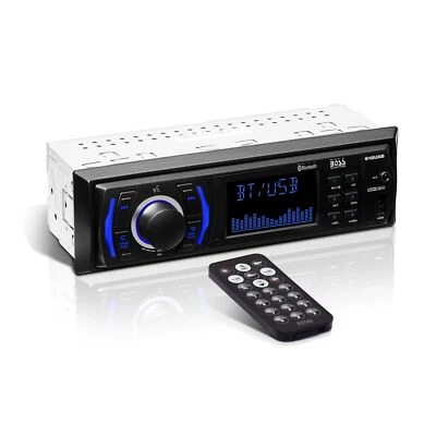 	BOSS Audio Systems 616UAB Multimedia Car Stereo - Single Din LCD Bluetooth R... - Image 1 of 4