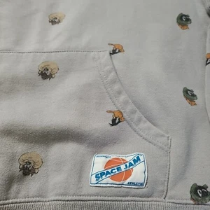 Sudadera con Capucha SpaceJam Tune Squad Looney Tunes Talla Mediana Gris - Imagen 1 de 11