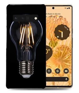 CASE COVER FOR GOOGLE PIXEL|COOL HIPSTER LIGHTBULB IN DARK #5 - Picture 1 of 11