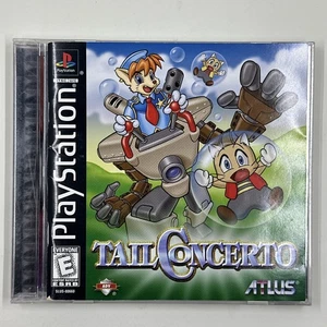 Tail Concerto Atlus Sony Playstation 1 PS1 NEUWERTIG KOMPLETT + Reg Karte! - Bild 1 von 8