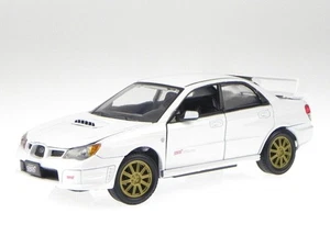 MOTOR MAX,SUBARU Imperza WRX STI White, 1/24, MMX73330BLANC - Picture 1 of 5