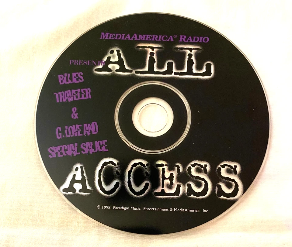 1998 MEDIA AMERICA ALL ACCESS PRESENTS BLUES TRAVELER & G.LOVE/SPECIAL SAUCE Foto 1 de 1