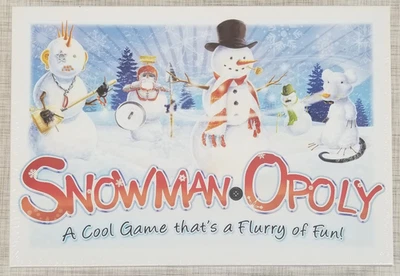 Late Snowman-Opoly ~ A Cool Game that's a Flurry of Fun ~ Brand New Sealed - Image 1 of 3