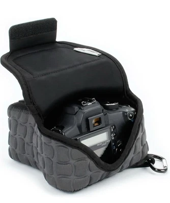 USA Gear DSLR/SLR Camera Sleeve – Neoprene Case with Zippered Pocket & Belt Loop - Image 1 of 4