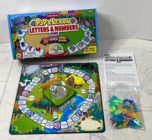 Lakeshore Learning Pop & Learn Letters Numbers 2-Sided Board Game - Picture 1 of 6