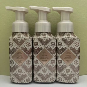 (3) Bath & Body Works WINTER Gentle & Clean Foaming Hand Soap 8.75oz NEW - Picture 1 of 2