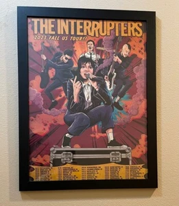 THE INTERRUPTORES ~ Póster oficial de la gira enmarcada otoño 2023 - 18x24 - Imagen 1 de 7