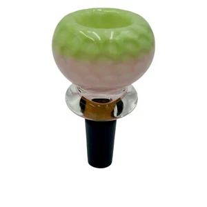 14mm Male Honeycomb Hand Blown Glass Bowl - Ships from CA, USA - Picture 1 of 3