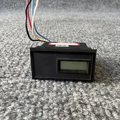 Red Lion CUB3TR01 1 Hour Resettable Totalizer Counter Used - Image 1 of 4