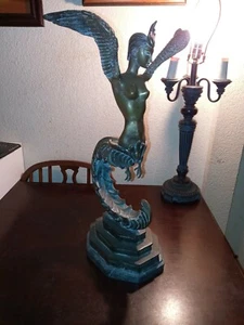 Emil Epple (B1877) Bronze Statue Of Harpy - Picture 1 of 12