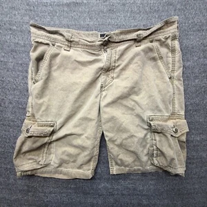 Affliction Cargo Shorts Mens 40 Embellished Distressed Goth Grunge Skater Y2K - Picture 1 of 12