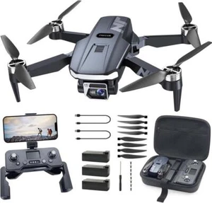 Drohne mit Kamera für Erwachsene 4K UHD, 90 Min lange Flugzeit, lange Kontrollst - Bild 1 von 6