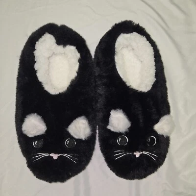 Zapatillas de gato para mujer talla 8 con agarre difuso Foto 1 de 4