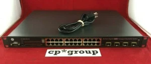 Conmutador de red GE 24 puertos 10/100 PoE 4 puertos DP (RJ-45/SFP) GE-DSSG-244-POE - Imagen 1 de 4