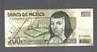 Mexico ✨💥🎯18 OCT 2000 Banco De Mexico ... 200 pesos 🎯🎇🧱 lot #2439