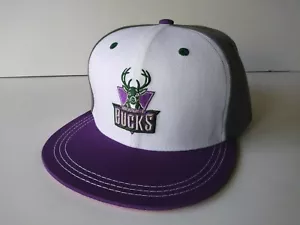 Milwaukee Bucks MELONWEAR Vintage-Style, Snapback Designer Baseball Cap/Hat! - Picture 1 of 9