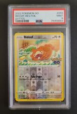 Bidoof (Ditto) Pokemon 2022 CGC 9 Pokemon Go 059/078 Reverse Holo