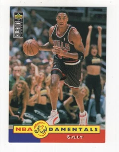 1996-97 UD ELECCIÓN DE COLECCIONISTA NBA DIVERSIÓN DAMENTALS SCOTTIE PIPPEN CHICAGO BULLS - Imagen 1 de 5