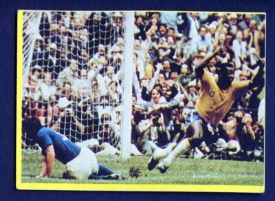 1982 Danone Futbol En Accion #75 PELE Cromo Coleccion De 96  Cromos - Изображение 1 из 2