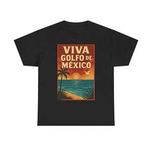 Camiseta Viva Golfo De México, camiseta de playa costera, regalo para amantes del océano, vacaciones - Imagen 1 de 108