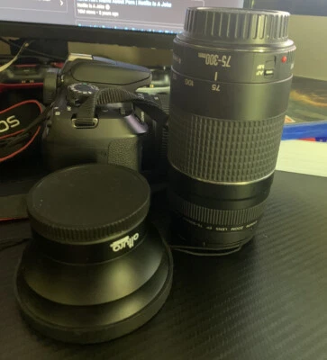 Canon EOS Rebel T6 Digital SLR with EF-S 18-55mm IS STM Lens - Wi-Fi Enabled - Image 1 of 4