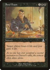 MTG X4: Soul Feast, *FOIL*, Urza's Destiny, U, LP