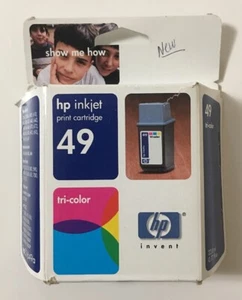 Genuine OEM hp 49 Tri-Color inkjet Print Cartridge 51649a Exp. Nov. 2003 - New - Picture 1 of 5