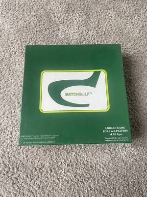 MATCHGOLF - Board Game -  1-6 Players - New And Sealed Free Postage - Image 1 of 3