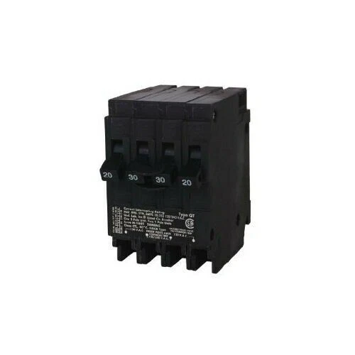 Siemens Q22030CT 30-Amp Double Pole Two 20-Amp Single Pole Circuit Breaker