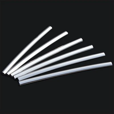 6 x HR Chrom Tür Kanten Schutz Kantenschutz U-PROFIL Tür Schutzleiste Türschoner - Bild 1 von 4