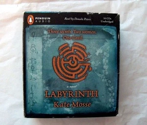 LABYRINTH by KATE MOSSE (2006, CD, Unabridged)--A STORY/ PUZZLE OF THE GRAIL - Imagen 1 de 4