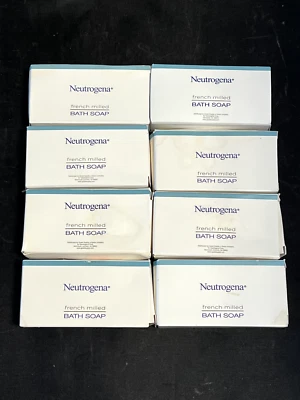 8 Neutrogena French Milled Bath Soap NIB Travel Size - Image 1 of 2