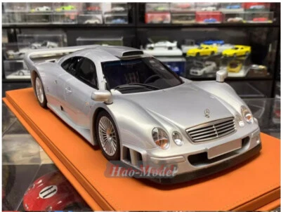 Top Marques 1:12 Benz CLK GTR Resin car Diecast Model Cars Display Gifts Silver - Image 1 of 4