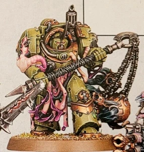 Guardia de la Muerte Blightlord Terminator #4 Mayal de Corrupción Nurgle Marines 40k - Imagen 1 de 2