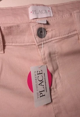 Pantalones de mezclilla rosa suave talla 14 Children's Place Girls Foto 1 de 4