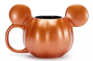 Mickey Mouse Pumpkin Sculpted Mug Disney Parks 2025 SOLD OUT Neu mit Etikett - Bild 1 von 3