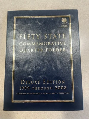 COMPLETE SET 100 QUARTERS US Mint 1999–2008 P&D all 50 States. 100 Quarters - Image 1 of 4