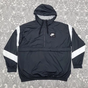 Nike Air Pullover Windbreaker Hoodie Smock Woven Jacket Men's Size Large - Picture 1 of 12