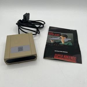 UNGETESTET Super Nintendo SNS-014 SNES Super Scope Receiver mit Handbuch - Bild 1 von 7