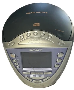 Sony Dream Machine ICF-CD853V AM/FM Radio 4 bande Lettore CD Allarme Meteo FUNZIONA! - Foto 1 di 13