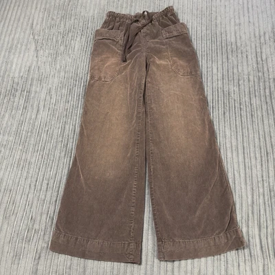 Pantalones Kimchi Azul Urbano Outfitter Para Mujer S Marrón Pierna Ancha Pana Carga Boho Foto 1 de 4