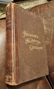 Elements of Physical Geography, by Houston, 1901, HB, Illustrated, HB - Picture 1 of 7